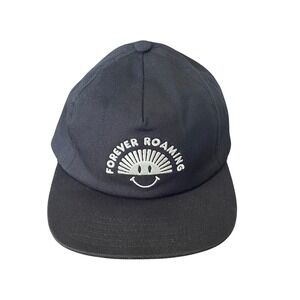 Roark Layover Forever Roaming Hat Flat Brim Strapback  Adventure Surf Skate NWT